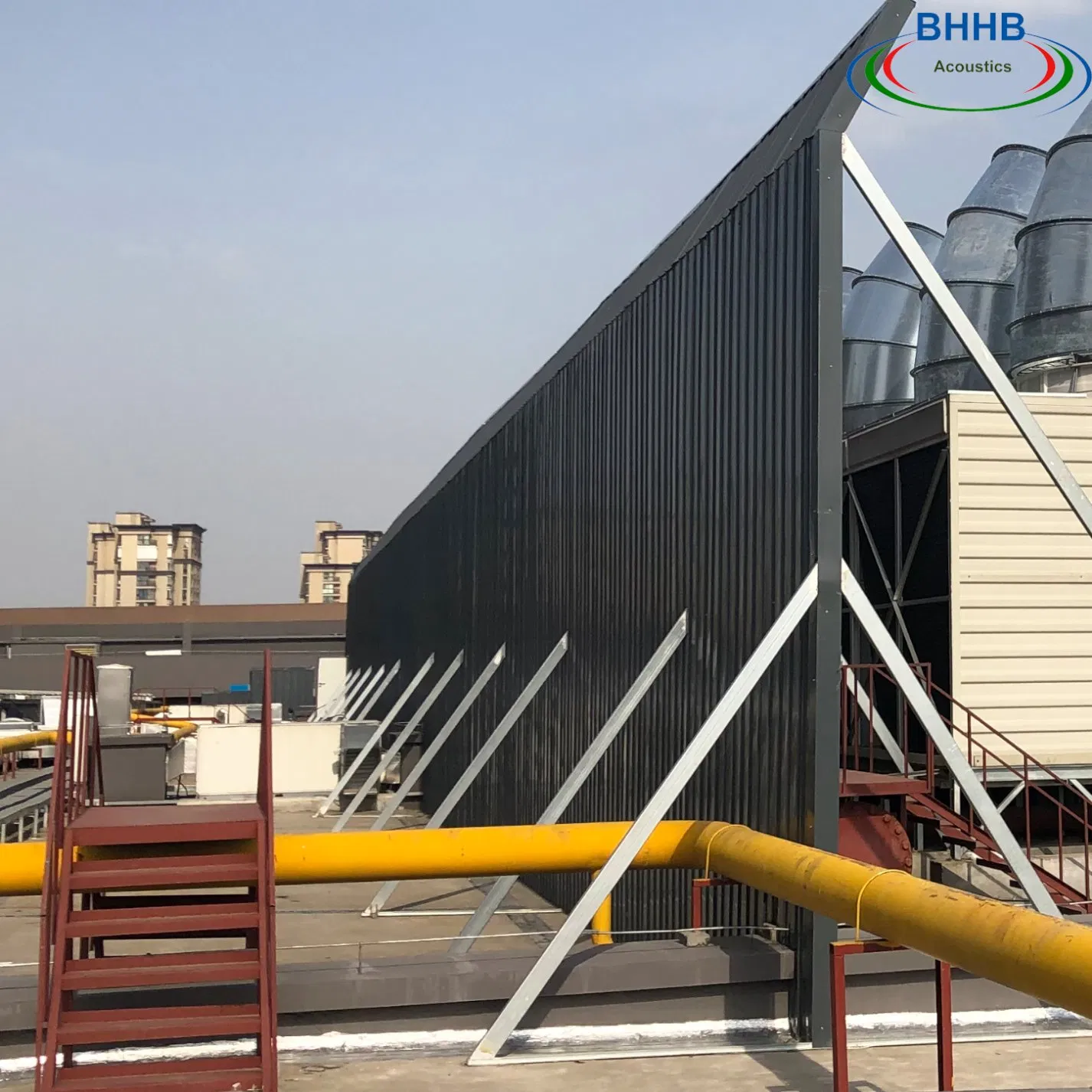 Roof High-Noise Equipment Sound Insulation Device - Sound Barrier