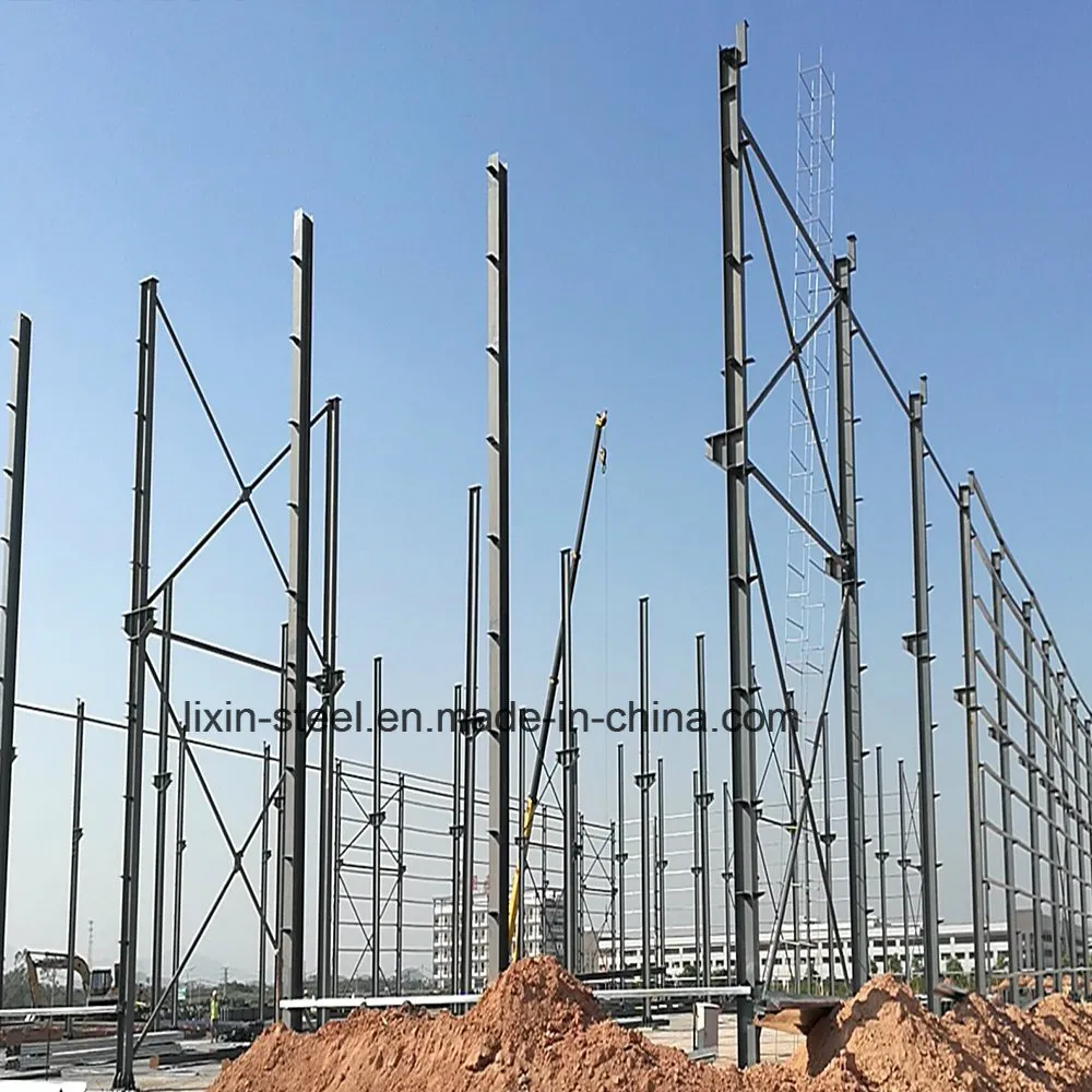 Galvanized Steel Purlin Storage Shed Steel Structure Warehouse