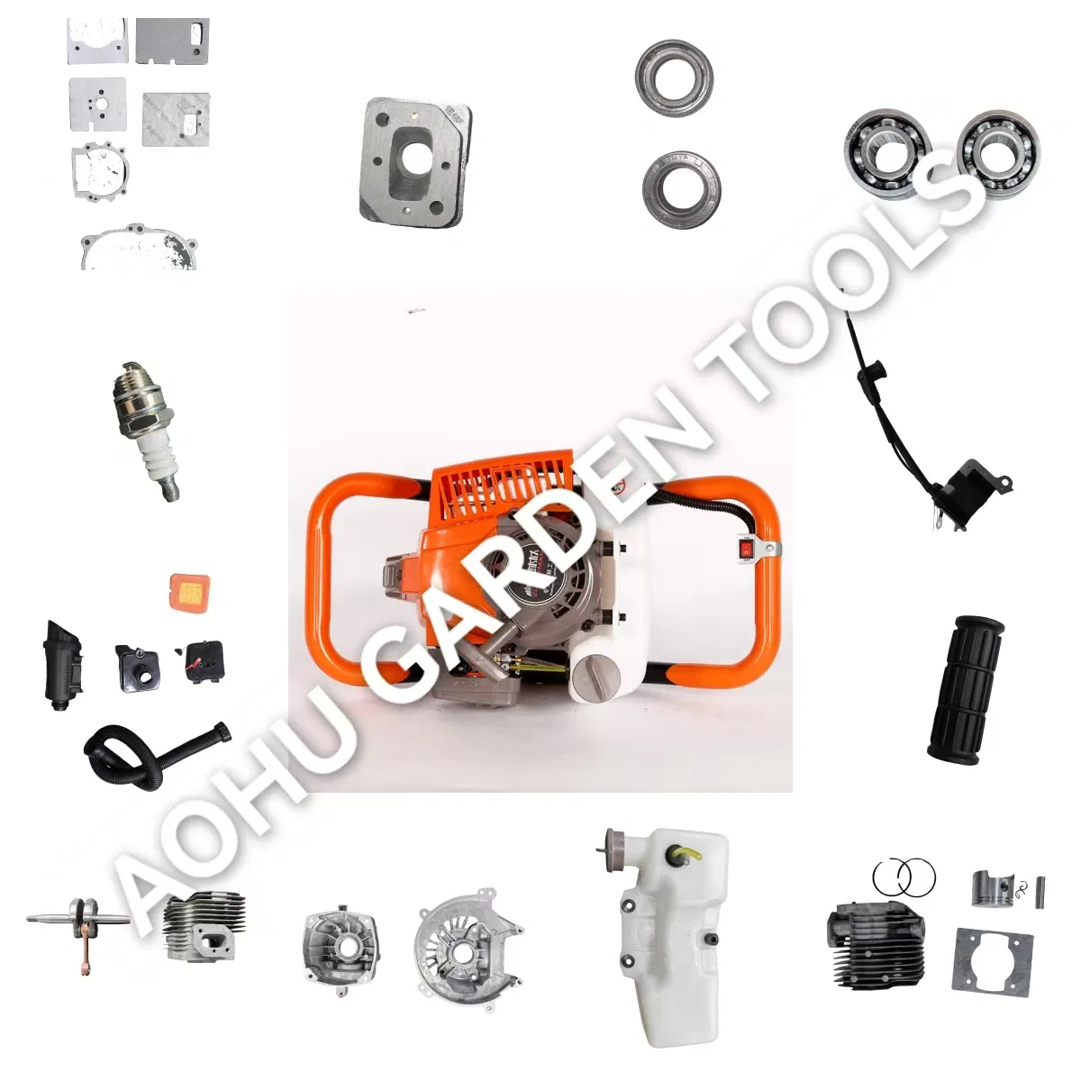 630 48/63cc Earth Auger Spare Parts Ground Drill Parts
