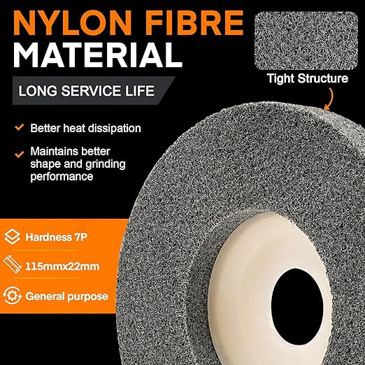 Полировальный диск Non-Woven 100*16мм, зеркальный эффект, 9 шт