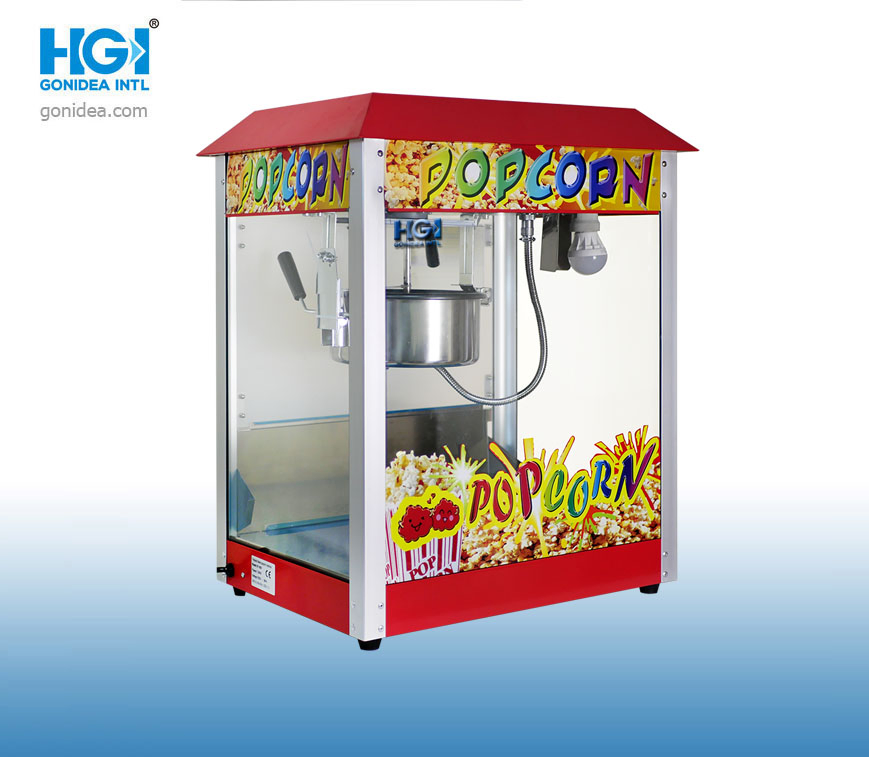 China Wholesale Price Cinema Electric Automatic Commercial Popcorn Maker Popcorn Machine