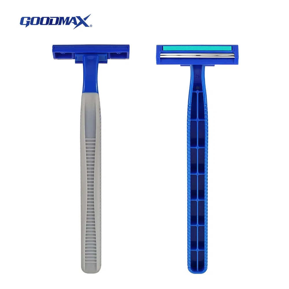 Open Back Twin Blade Shaving Razor