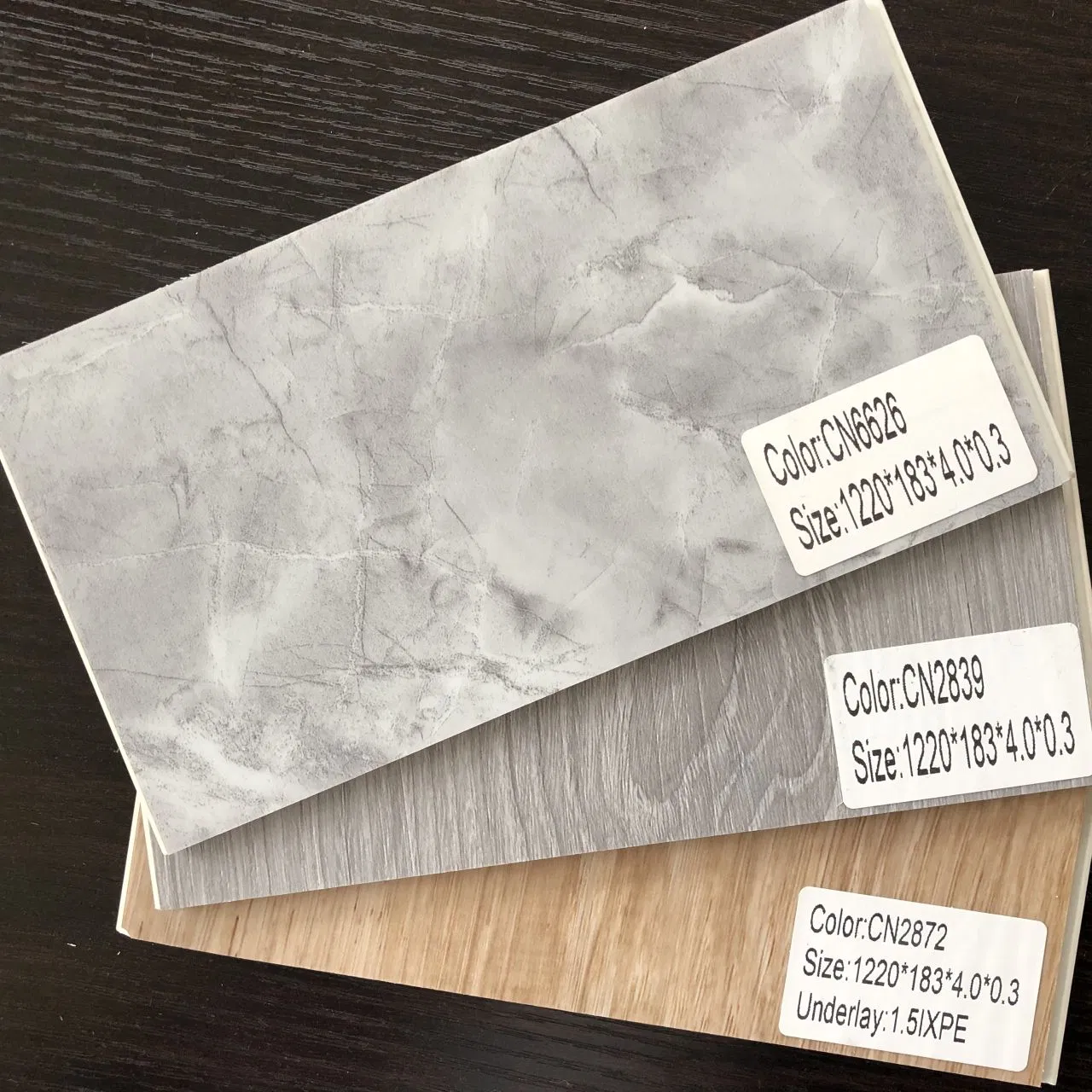 Водостойкий и огнестойкий SPC ламинат Click System