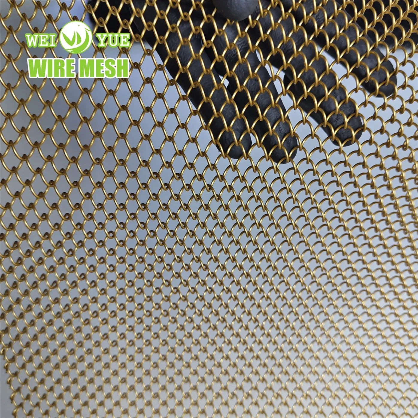 Ceiling Decorative Wire Mesh Metal Ring Mesh Curtain for Room Divider
