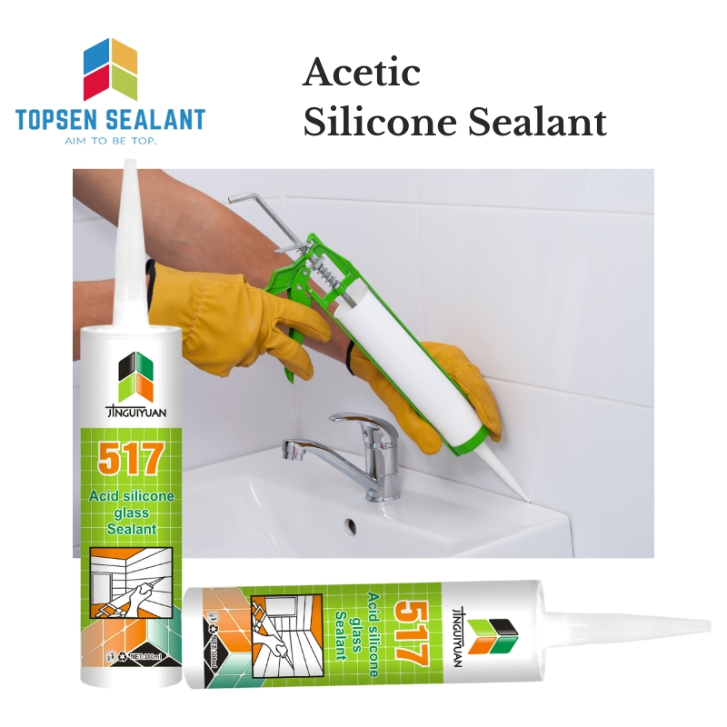 Wholesale Acetic Gp Glass Sealant Water Resistant Silicone Glue for Roofing