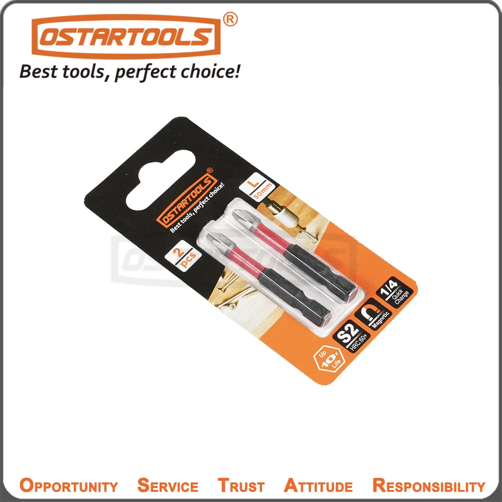 Durable Hex Quick Shank Square Insert Screwdriver Bits