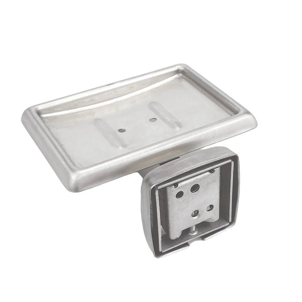 Настенная мыльница из нержавеющей стали с поддоном