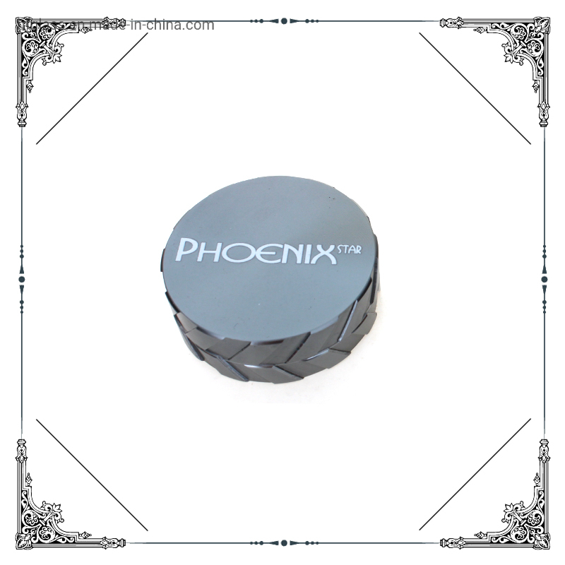 Phoenix Water Pipe 2.5" in Diameter Maximum-Strength Aluminum Stainless Steel Mixed Colors Smoking Glass Grinder