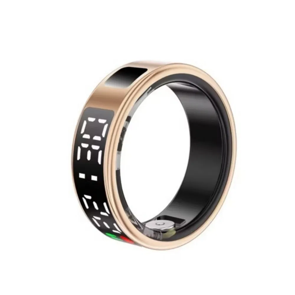 Smart Ring 2025: Sr08 - Waterproof, Bluetooth - Enabled, with Heart Rate & Blood Oxygen Monitor and Jring APP
