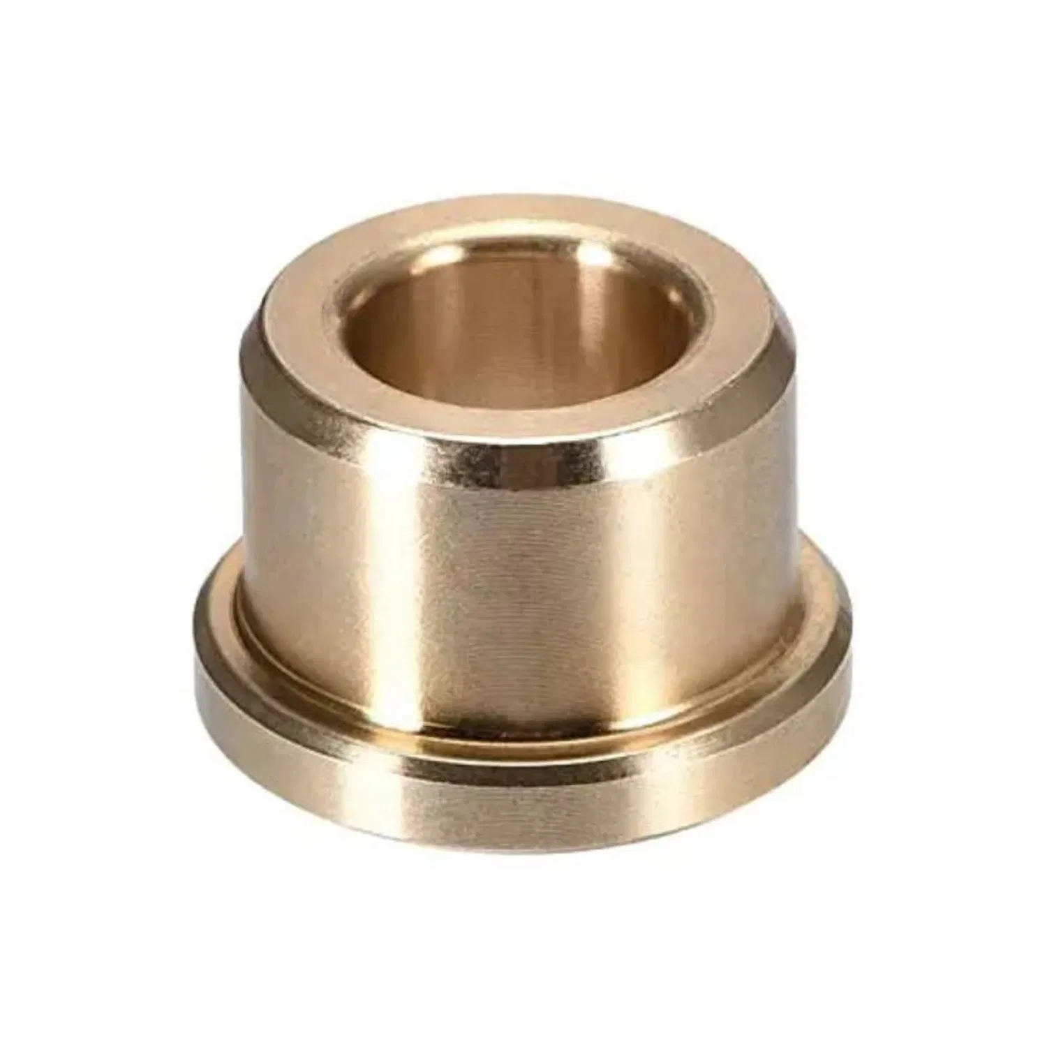 Custom Powder Metallurgy Sinterizado Metal Sintered Flanged Bushings Steel Sleeve Bearing Bush