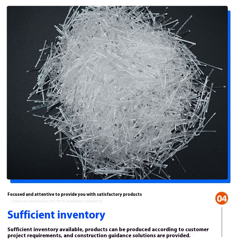 30 mm PP Fiber Macro Synthetic Fiber Reinforced Concrete Mortar Polypropylene Steel Fiber for Construction Materials