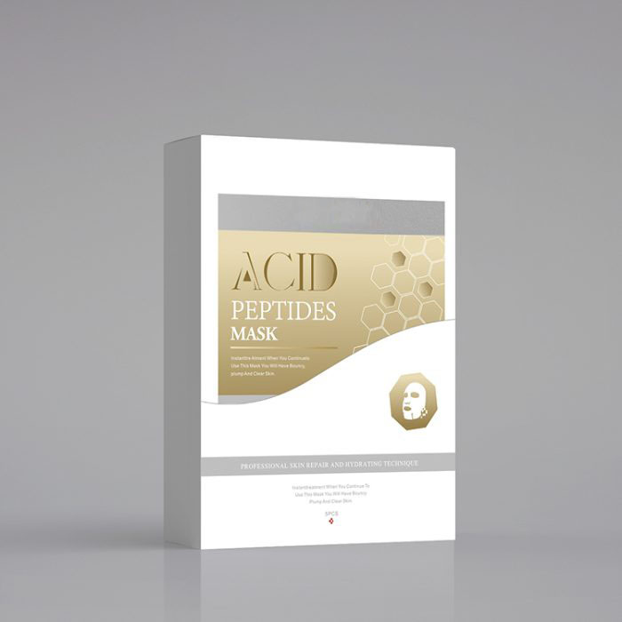 Custom Logo Facial Whitening Hydrating Acid Peptides Repair Facial Mask for Face