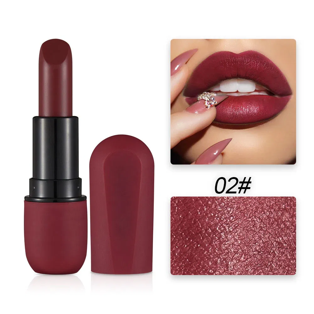 Wholesale OEM/ODM Long Lasting Non-Marking Moisturizing Velvet Lip Gloss Matte Lipstick