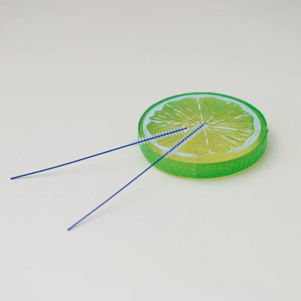 Quality Controlled Production Long Wire Handle Plastic Free Interdental Brush ISO3