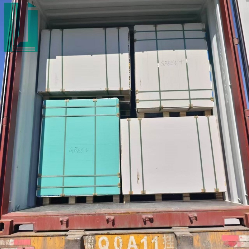 Lower Prices 9mm 12mm Waterproof Gypsum Board Plasterboard for Drywall