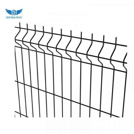 3D Curved PVC Coated/Galvanized Security Welded Wire Mesh/Steel Mesh Garden Fence for Airport