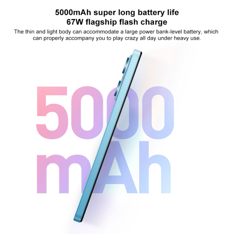 Mobile Phone Second-Hand Phone 50MP Camera 6GB+128GB Dimensity 1080 Octa Smartphone Phone Note 12 PRO 5g