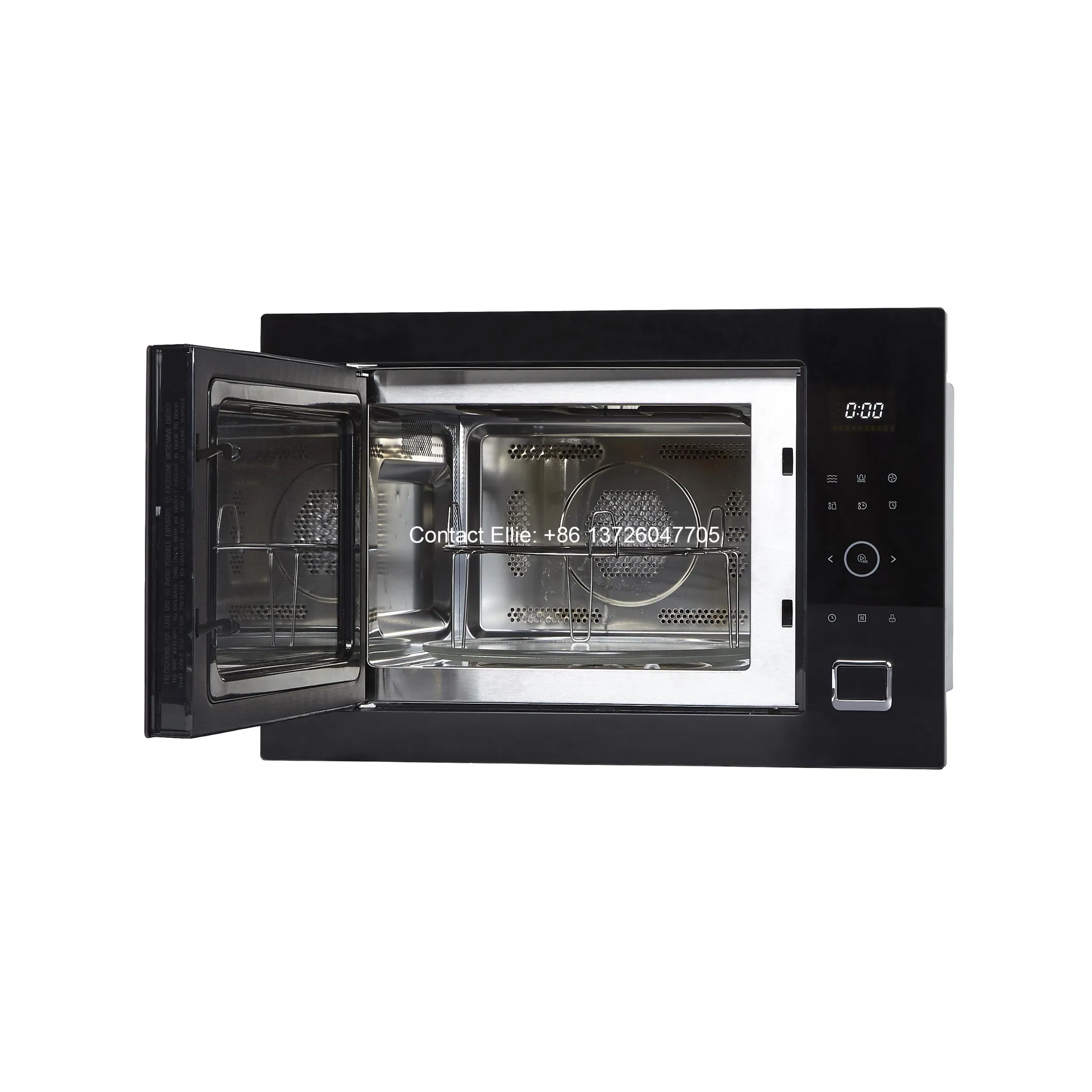 Home Appliance 34L Full Touch Built-in Microwave Oven 3 in 1 Integrated Microwave with Convection