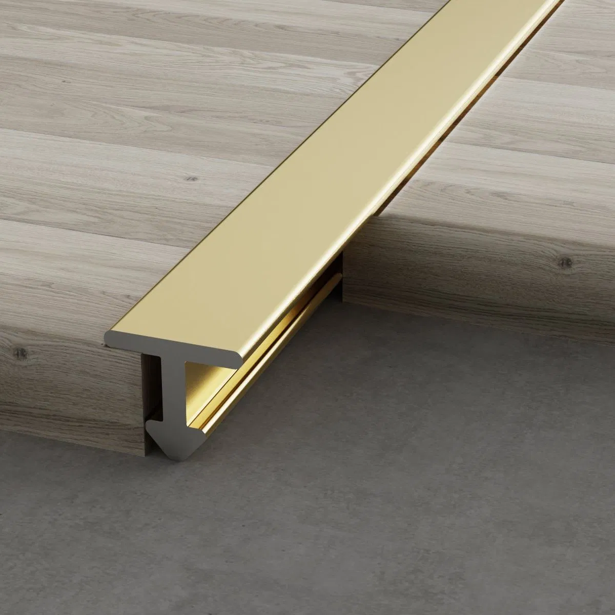 Customized Aluminum Stair Treads and Skirt Panels