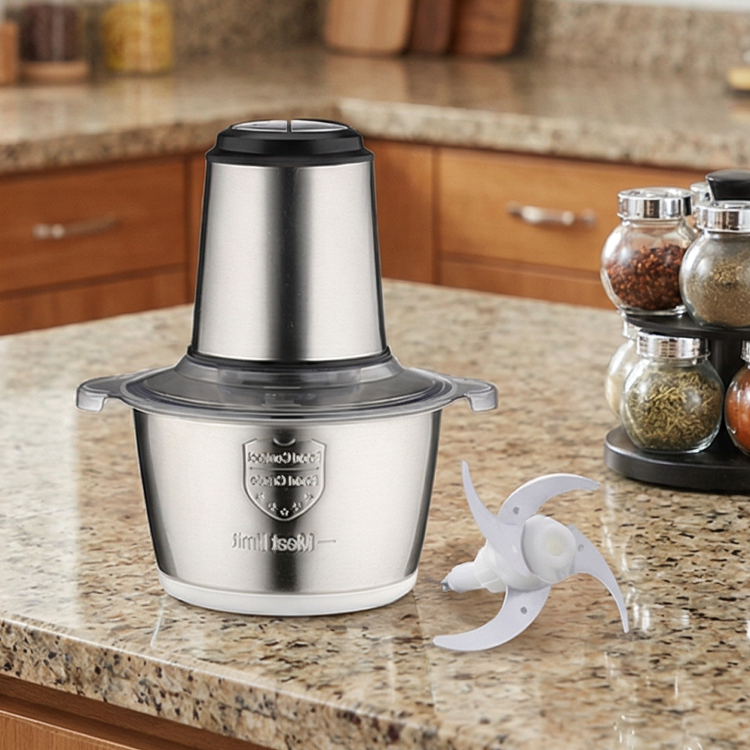 Stainless Steel Pure Copper Motor Large Capacity Two-Step Multi-Function Food Chopper