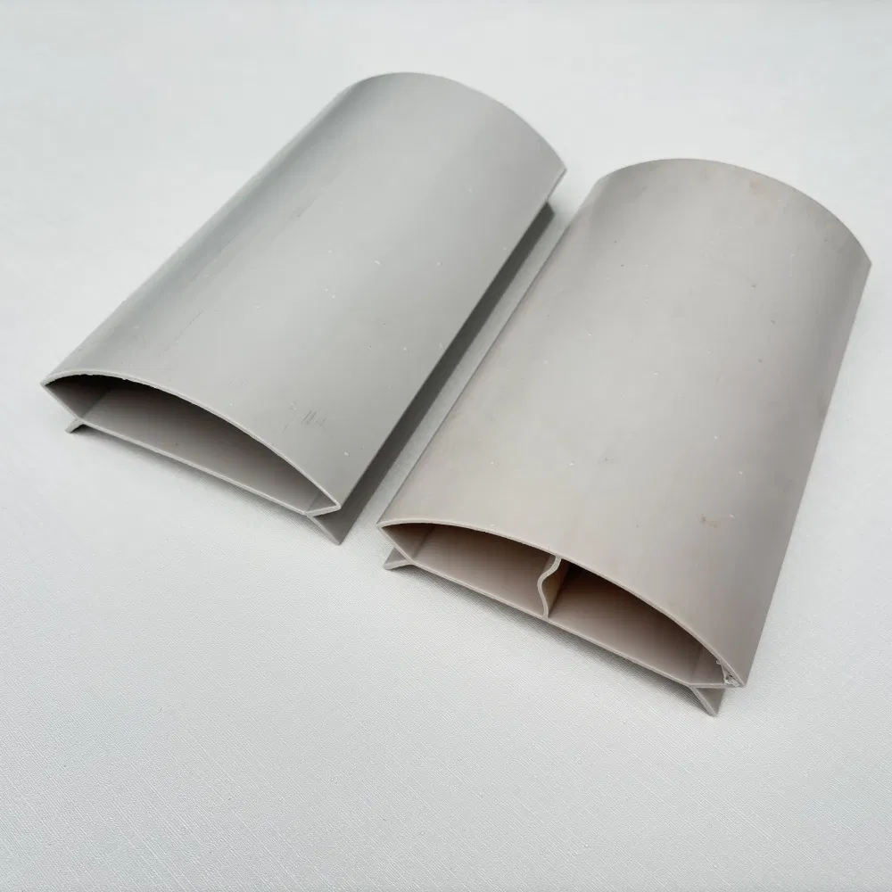 ABS Round Extrusion Profile Corner for Furniture Building PVC Trim Arc Cabinet R18 35 50 80 100 150 Radius