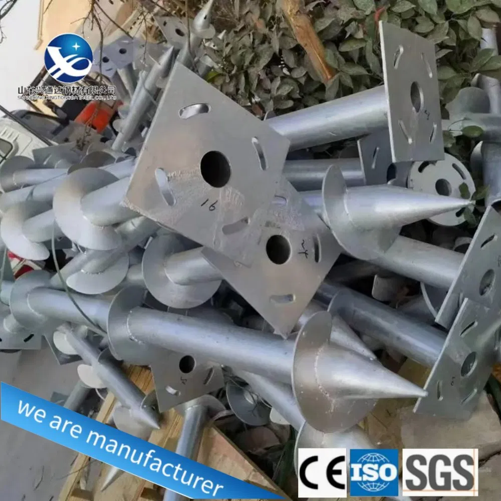 Винтовые сваи с горячим цинкованием