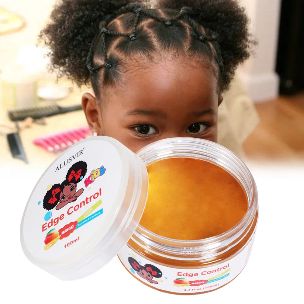 Children's Hair Care Cream Pineapple Fragrance Extra-Strong Hold No White Residue