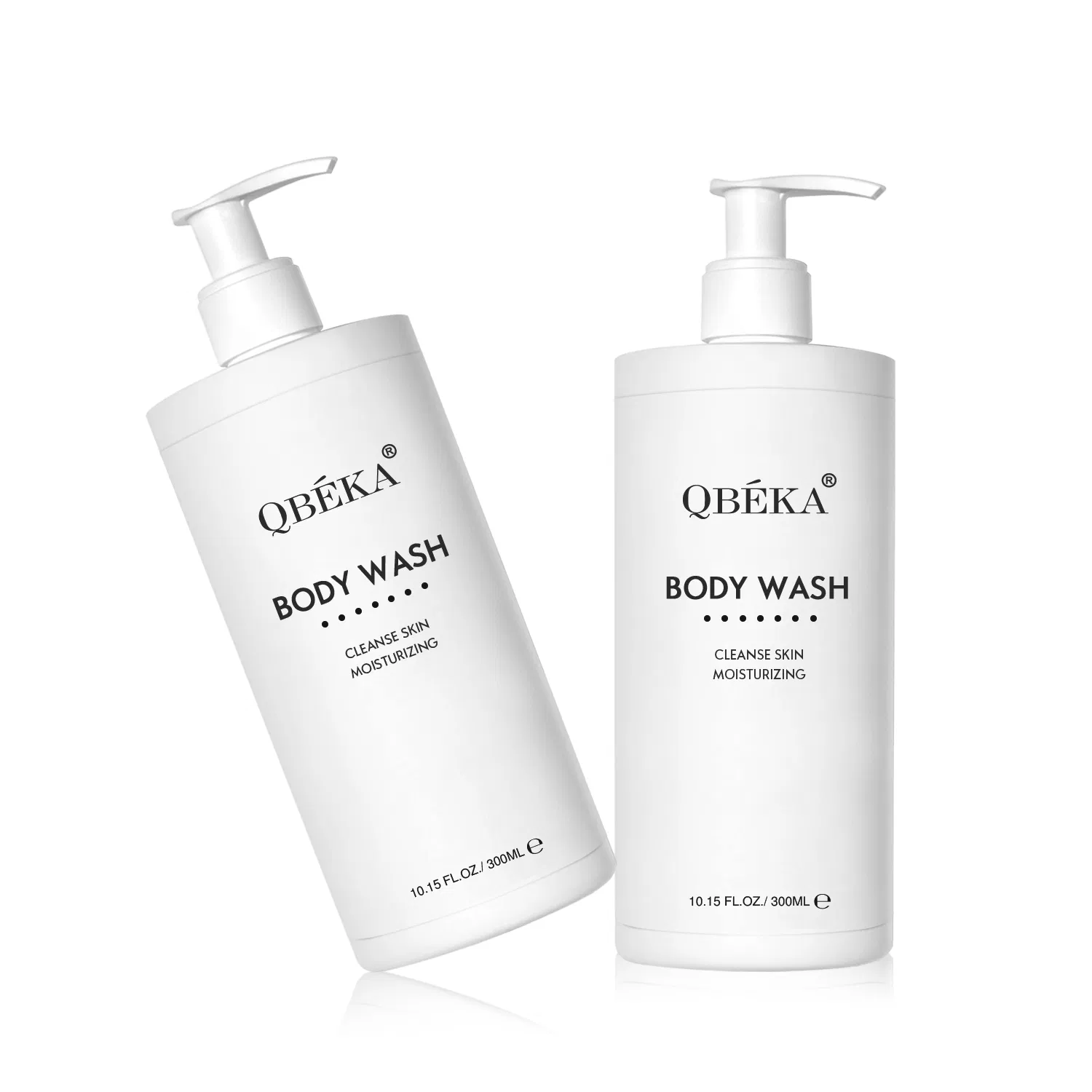 Qbeka Body Wash Herbal Cleansing Nourish Body Skin Smoothing Botanical Nourishment