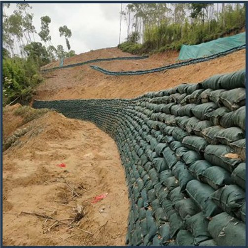 Geobags Are Made by Polyester or Polypropylene Fiber
