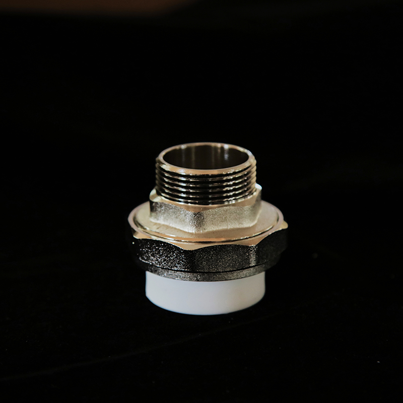 Brass PPR Fittings NPT Bsp Male Threaded Union DN20-DN63 with Bsp/NPT, Dezincification Resistant for Water Systems