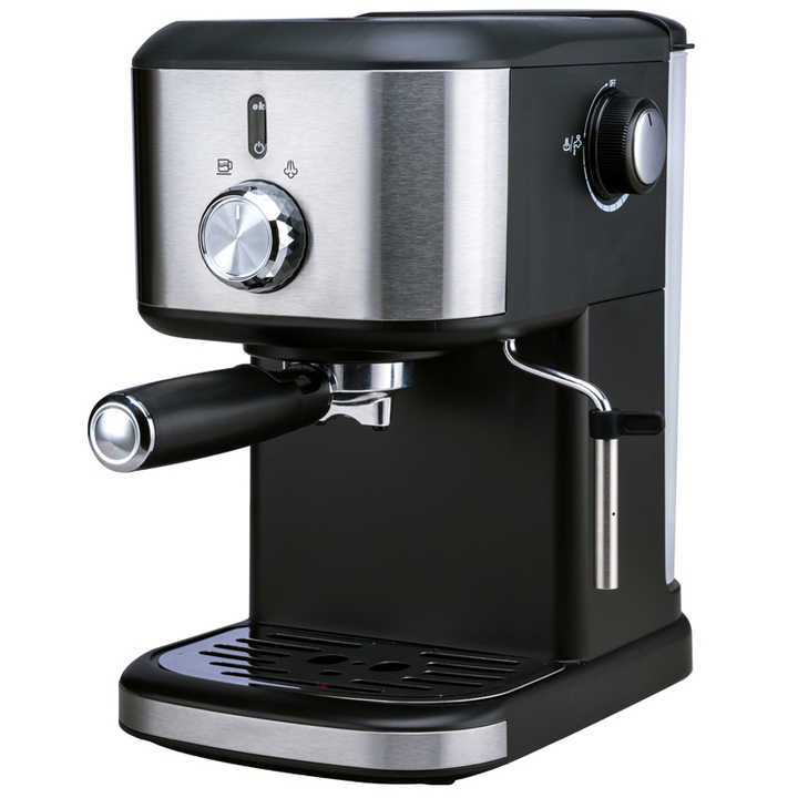 New Ss 850W Manual Coffee Maker, 20 Bar with Overheating and Over Pressure Protected Device