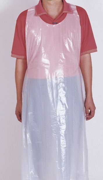 1000 Pack Custom HDPE 120*70 Disposable Apron Plastic Aprons