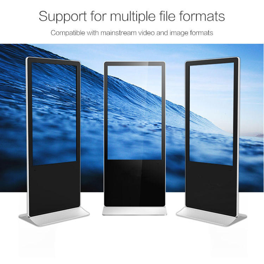 OEM Welcome WiFi 55 Inch Standalone Android Touch Screen Digital Signage