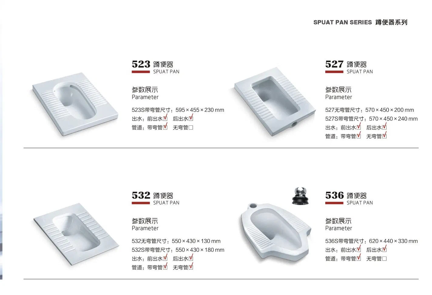 Chaozhou Sanitary Ware Factory Hot Sale White Color Ceramic Wholesale Price Squat Toilet Pan Bathroom Wc Squatting Pan