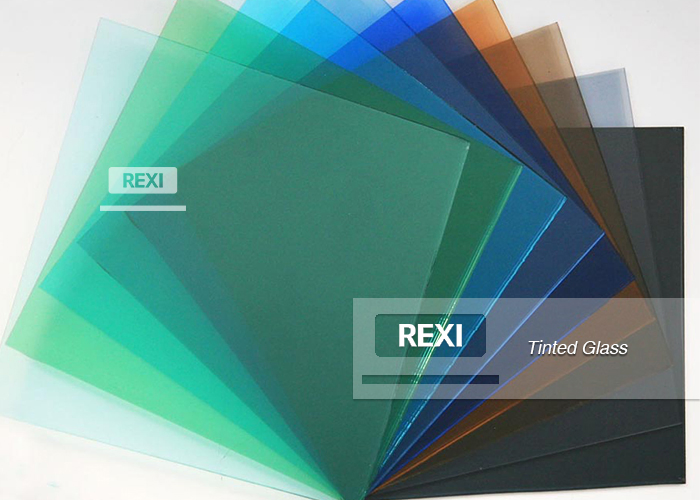 3mm-12mm F French Dark Green Reflective Glass Tinted Float temperable quality,