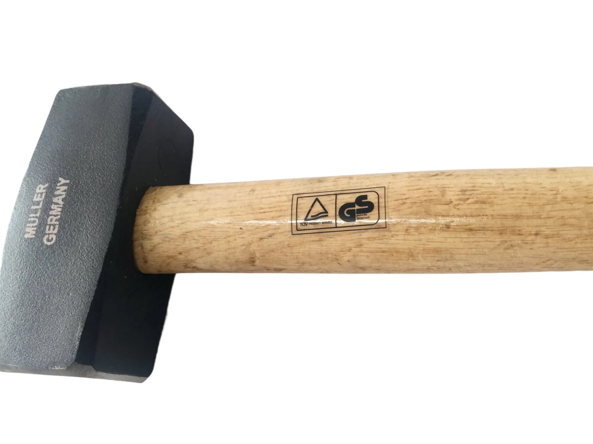 Heavy Duty Wood Handle Stoning Stone Hammer with Spraying Plastic