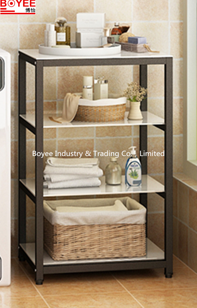 Factory Powder Coated Iron Home Storage Wire Shelf