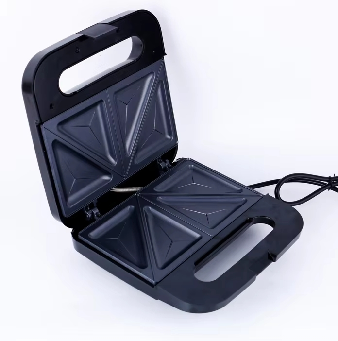 Electric Home Sandwich Toaster Maker Metal Waffle Maker with Non-Stick Plate
