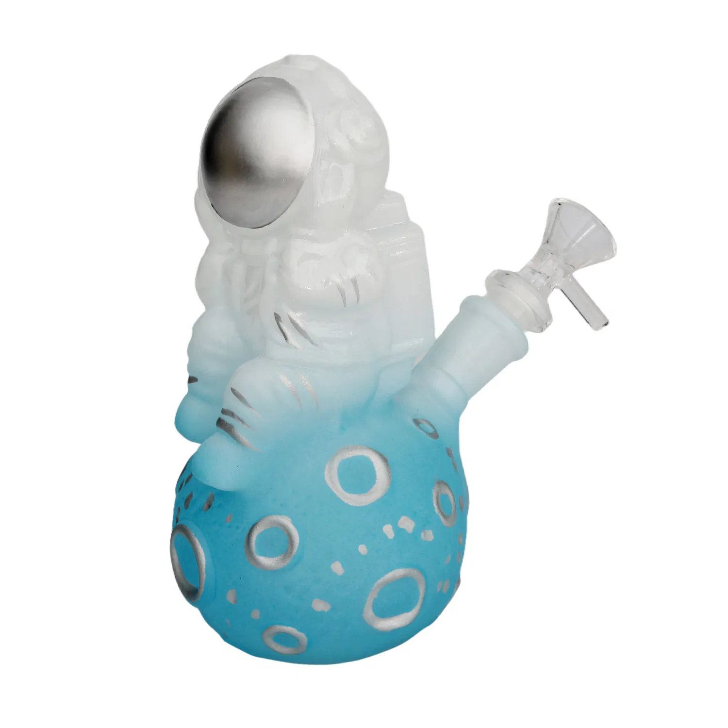 Sporis New Style Wholesale Spaceman Beaker Glass Water Waterpipe High Borosilicate Glass Smoking Pipe