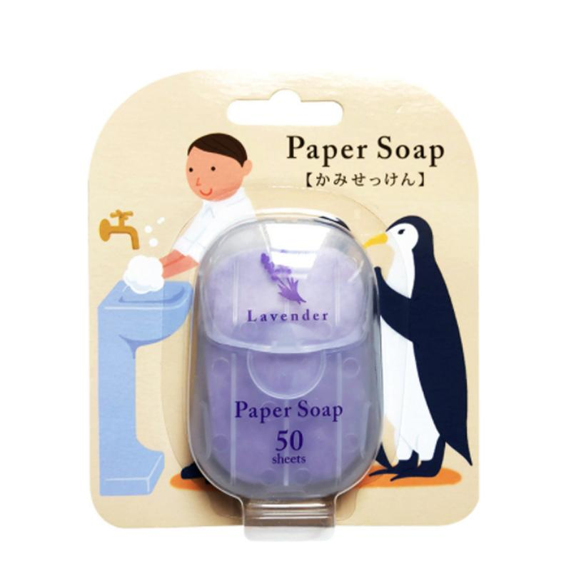 Cleaning Paper Soap Sheets Disposable Portable Mini Soap Paper for Travel