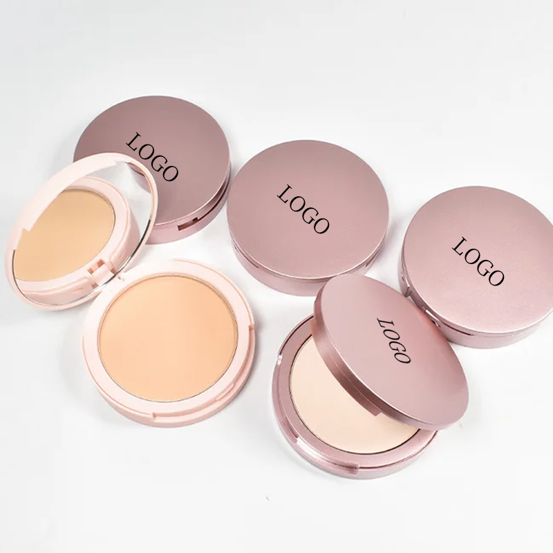 Ditong Non-Cakey Vegan Face Pressed Powder Waterproof Color-Correcting Compact Powder