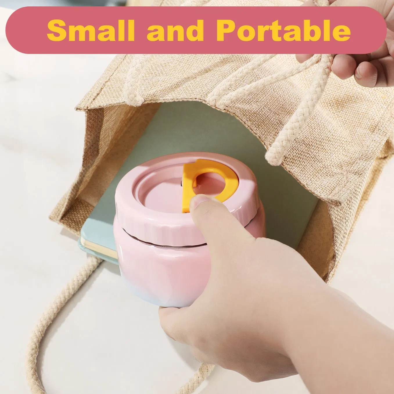 Aohea Stainless Steel Thermal Containers for Hot Food Insulated Food Jar