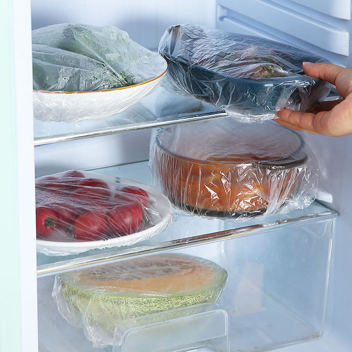 High Quality Transparent Disposable Food Cover PE Plastic Elastic Bowl Covers/Plastic Wrap