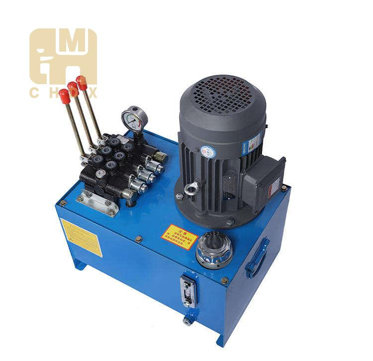 Промышленная гидростанция с поршневым насосом