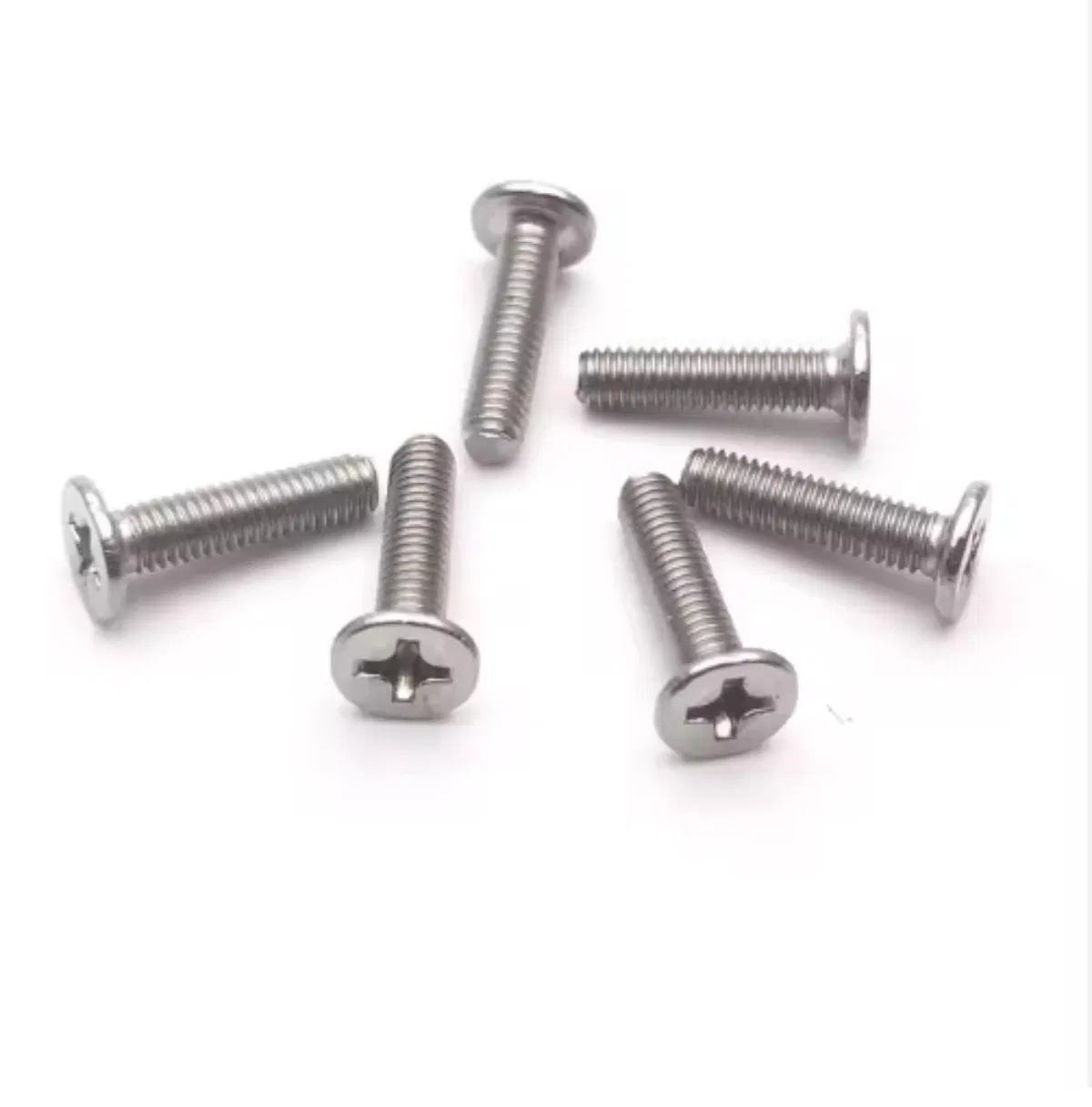 304 Stainless Steel M1.4*10 Phillips Thin Flat Head Laptop Screw Wafer Ultra Low Head Screw Wholesale Screws China