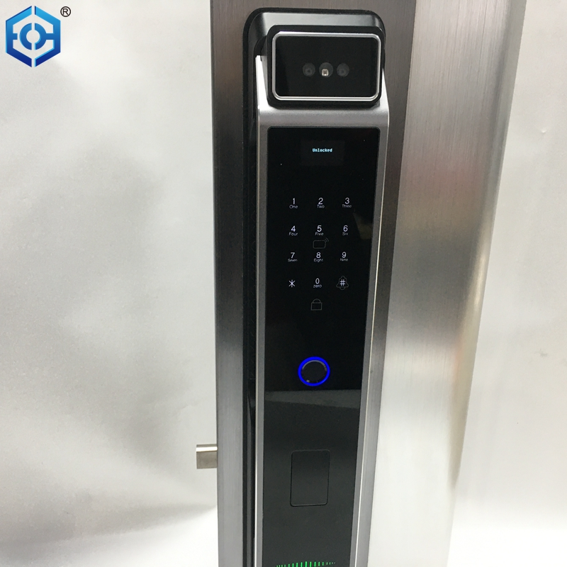 Smart Recognition Electronic Keyless Digital Security Touch Screen Face Smart Door Lock