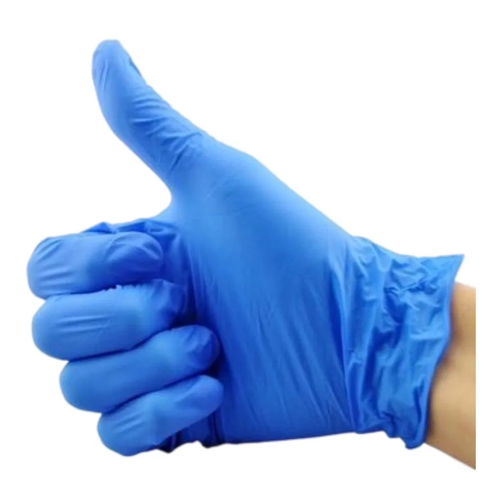 Black Blue Purple Powder Free Protective Medical Disposable Examination Nitrile Gloves