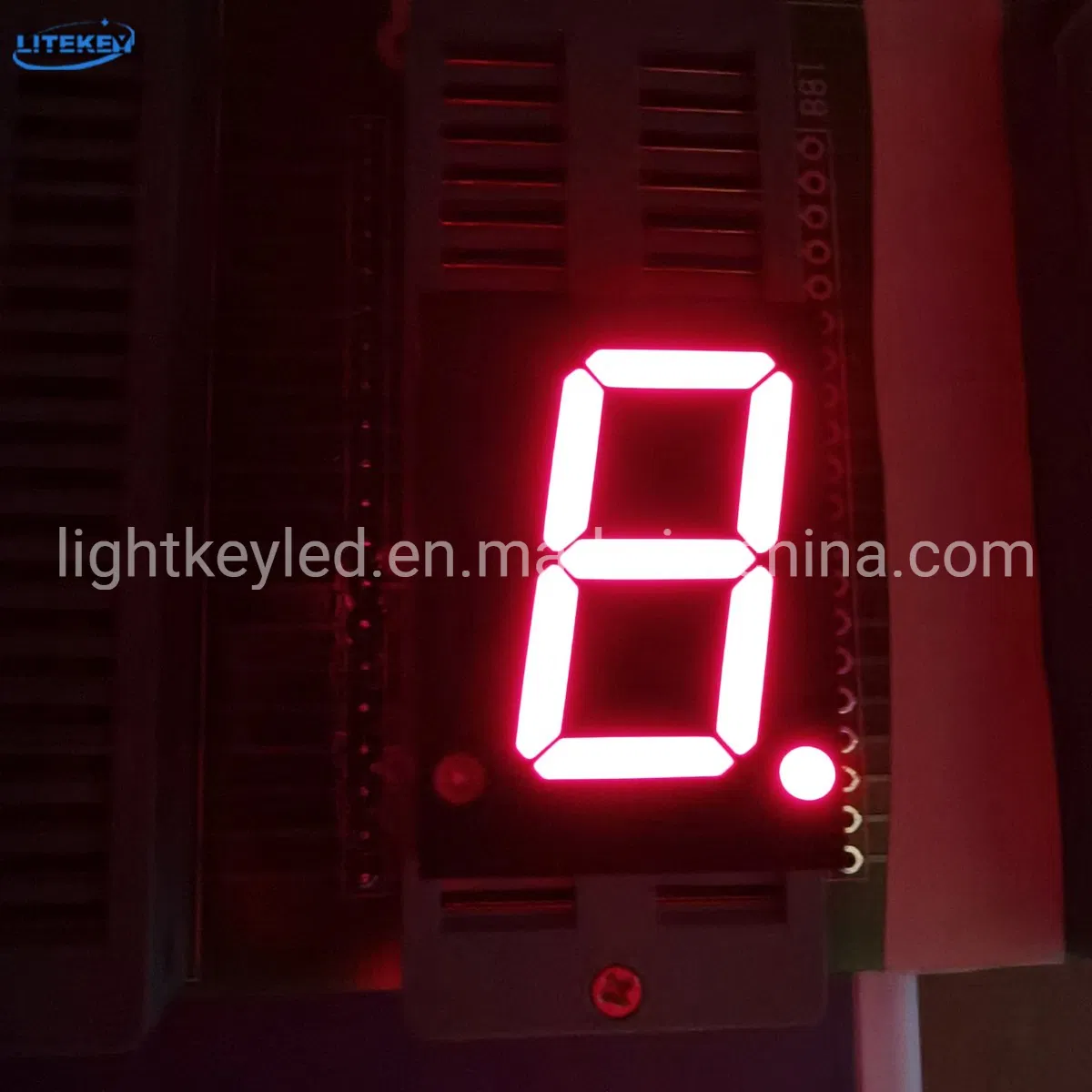 0.8 Inch Single Digit 7 Segment LED Display with RoHS From Expert Manufacturer