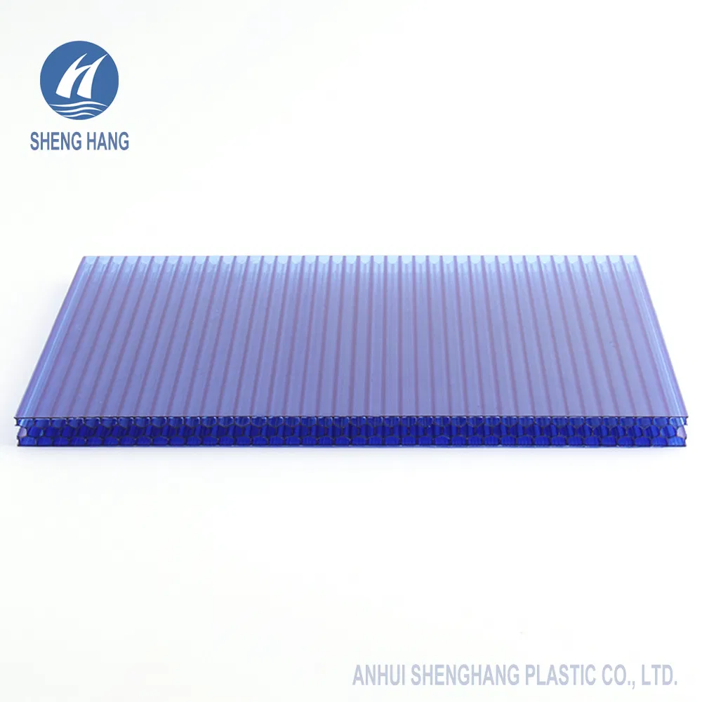 High Quality Cellular Polycarbonate Hollow Panel Honeycomb PC Roofing Sheet