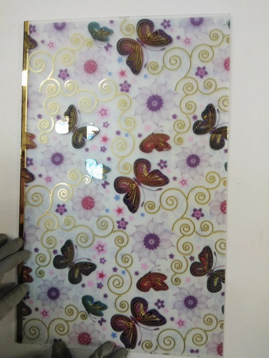 6mm Silk Screen Printing Glass with High Quality for Building Glass